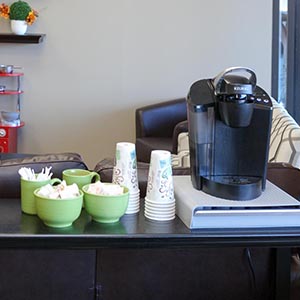 Coffee Bar at North Tonawanda Family Dentistry